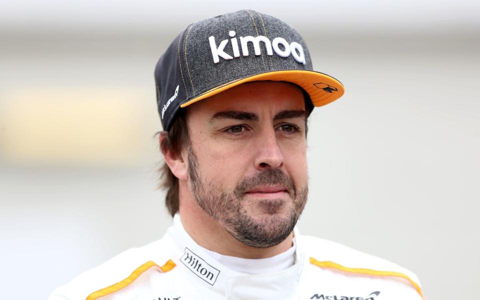 Fernando Alonso. PA Photo. Issue date: Tuesday May 12, 2020. Sebastian Vettel is to leave Ferrari at the end of the season after revealing there was â€œno longer a common desire to stay togetherâ€. Here, the PA news agency looks at who could be the man to partner the exciting Charles Leclerc at Maranello. See PA story AUTO Ferrari Contenders - PA