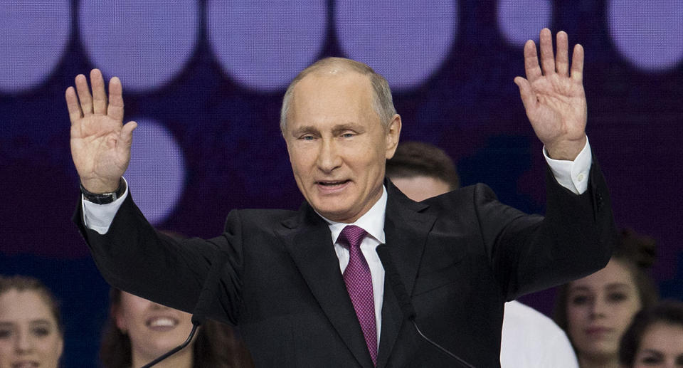 Russian President Vladimir Putin. (AP)
