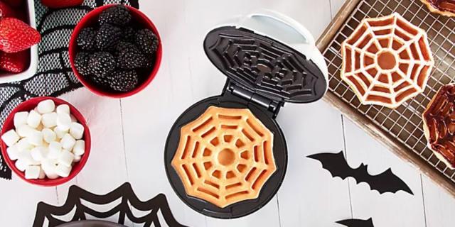 Dash's New Mini Waffle Maker Will Give You a Stack of Spiderwebs