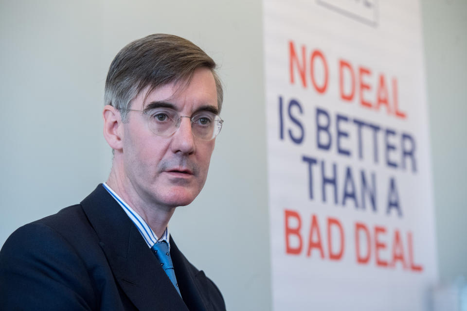 Jacob Rees-Mogg said the transition period would leave Britain as a “vassal state” (Getty)