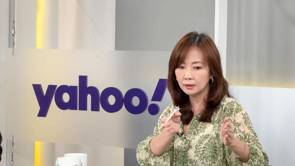 ▲民進黨不分區立委提名人郭昱晴接受YahooTV《齊有此理》訪問