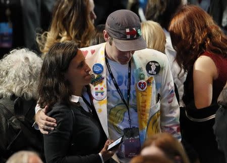 Supporters of U.S. Democratic presidential nominee Hillary Clinton react at her election night rally in Manhattan, New York, U.S., November 9, 2016. REUTERS/Shannon Stapleton