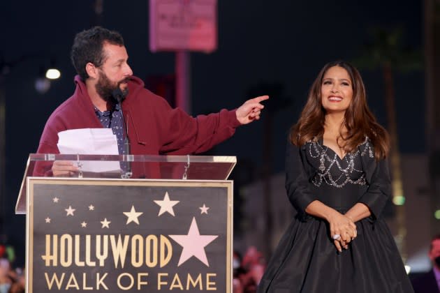 Salma Hayek Pinault Honored With Star On The Hollywood Walk Of Fame - Credit: Emma McIntyre/Getty Images