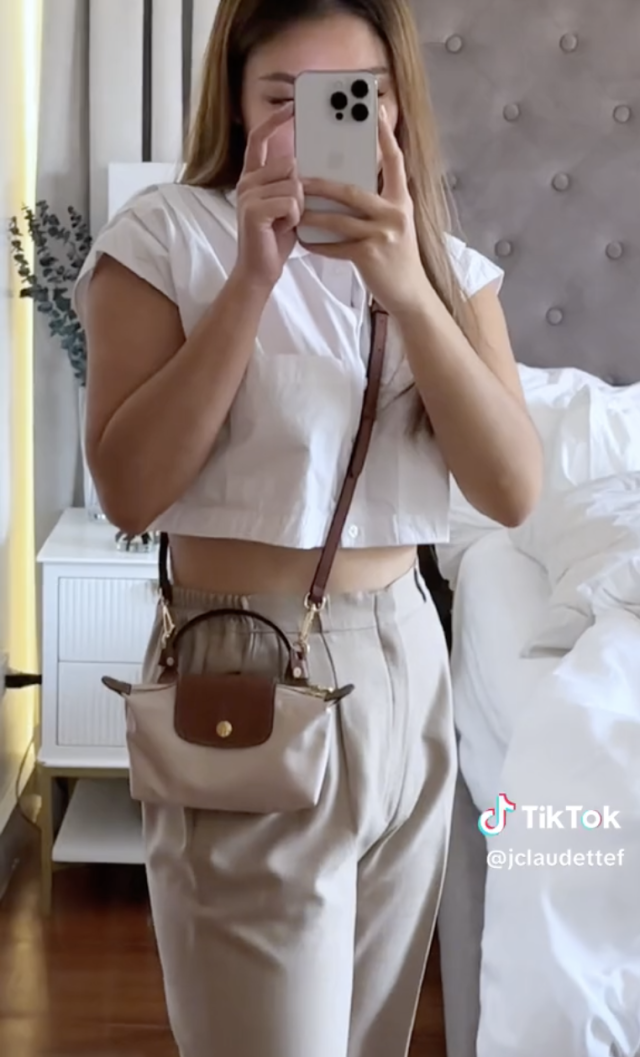 Longchamps Le Pliage Pouch is going viral on TikTok right now