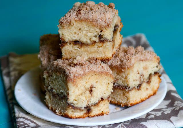 Cinnamon Streusel Coffee Cake