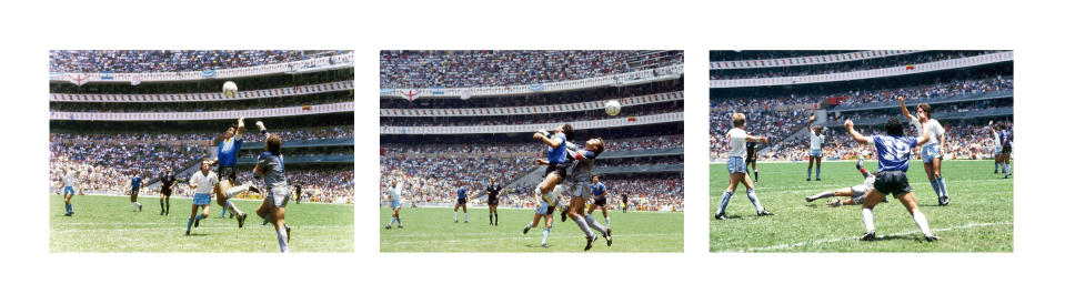 Diego Maradona, 1986, Aztec Stadium Mexico City