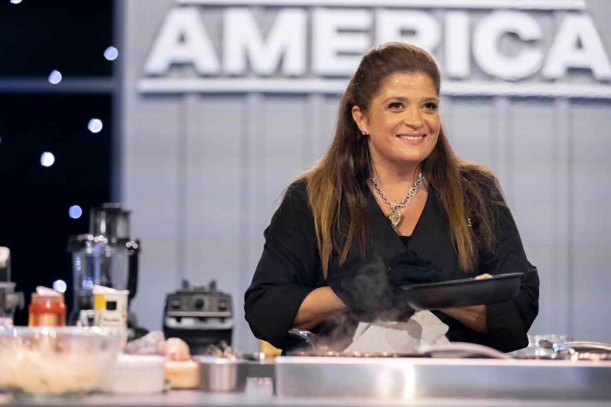 Host Alex Guarnaschelli is the host and star of the Food Network series “Alex vs America.”