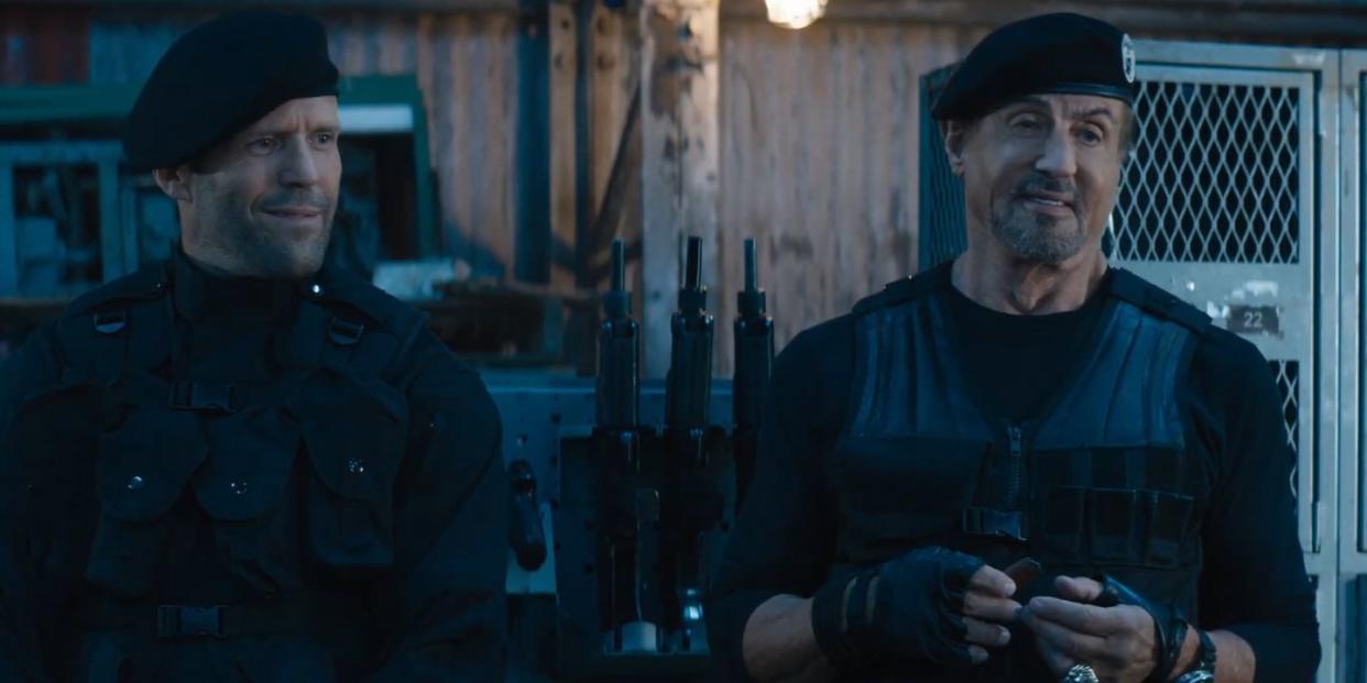 jason statham, sylvester stallone, the expendables 4