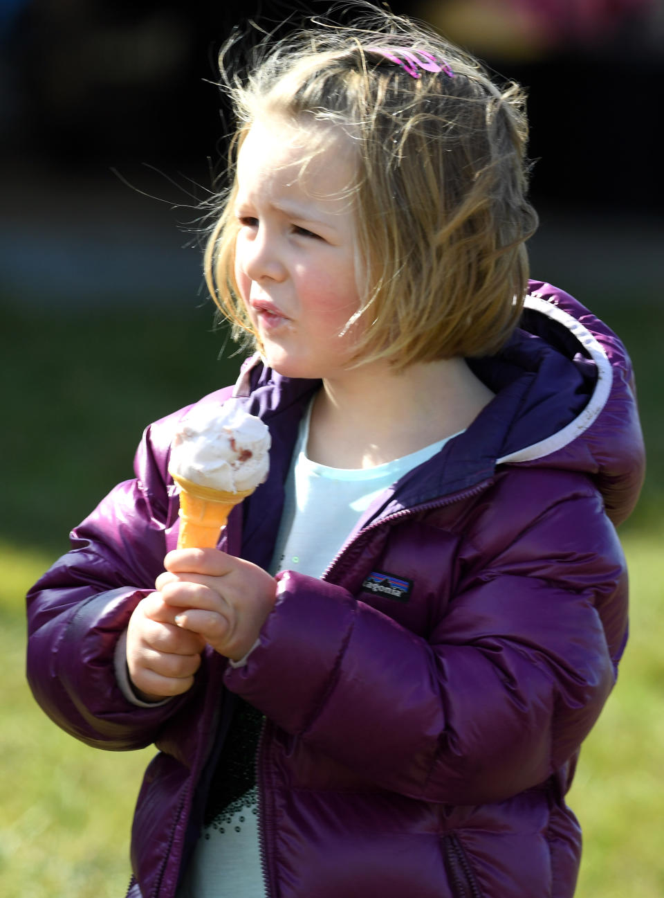 Four-year-old Mia Tindall has just got a baby sister. [Photo: Getty]