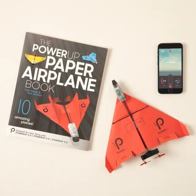 <p><a href="https://go.redirectingat.com?id=74968X1596630&url=https%3A%2F%2Fwww.uncommongoods.com%2Fproduct%2Fsmartphone-controlled-paper-airplane&sref=https%3A%2F%2Fwww.countryliving.com%2Fshopping%2Fgifts%2Fg45908760%2Fgift-ideas-for-brother-in-law%2F" rel="nofollow noopener" target="_blank" data-ylk="slk:Shop Now;elm:context_link;itc:0;sec:content-canvas" class="link ">Shop Now</a></p><p>Smartphone Controlled Paper Airplane</p><p>$60.00</p>
