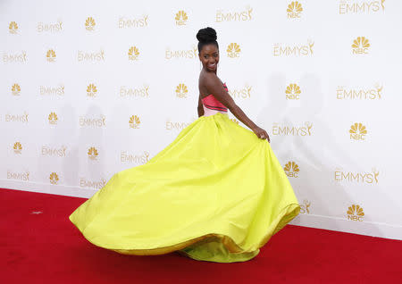 Teyonah Parris, from the AMC drama series "Mad Men". REUTERS/Lucy Nicholson