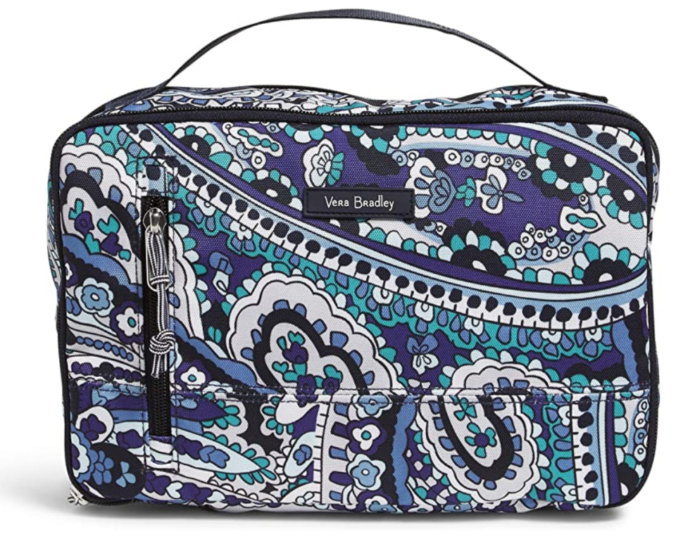 Vera Bradley Women's Lighten Up Large Blush & Brush Makeup Organizer Case (Photo: Amazon)