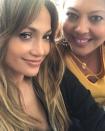 <p>La hermana del atleta, Susy Dusand, compartió este selfie junto a la Diva del Bronx. JLo compartió con la familia de A-Rod y se reporta que ambos han conocido a sus respectivos hijos. Instagram Susy Dusand </p>