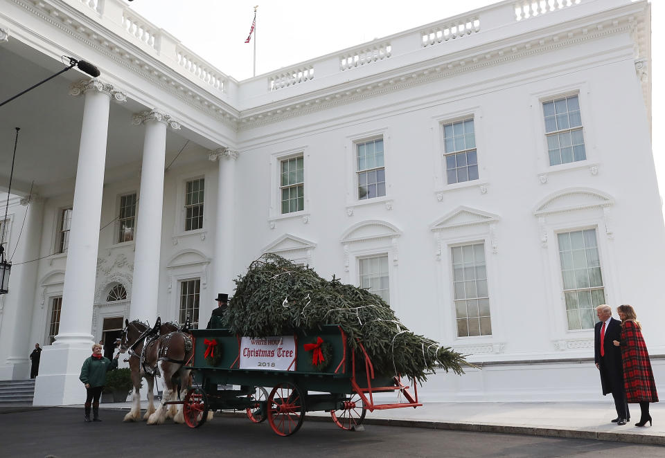 2018 White House Christmas tree