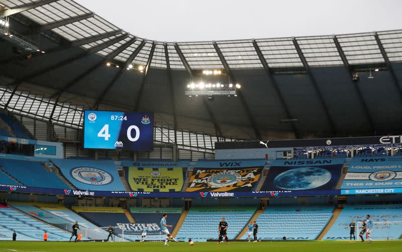 FILE PHOTO: Premier League - Manchester City v Newcastle United