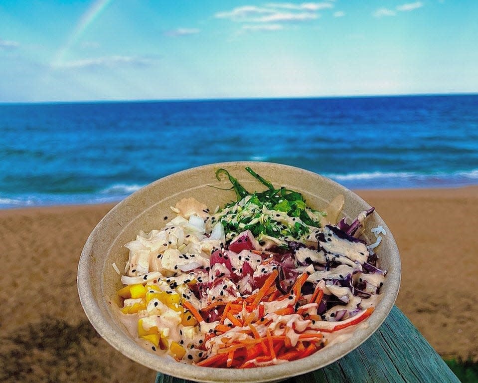 Poke bowl from Stoked Poké, opening soon in Ormond Beach.