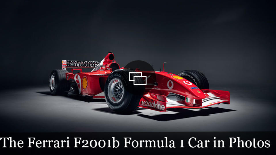 Michael Schumacher’s Ferrari F2001b Formula 1 Car in Photos