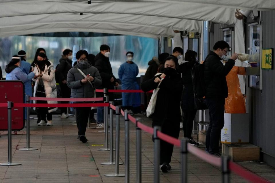 CORONAVIRUS-SURCOREA (AP)