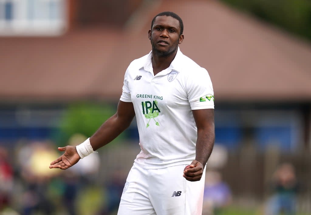 Hampshire’s Keith Barker plundered six second innings wickets in a comprehensive victory over Somerset (Martin Rickett/PA) (PA Archive)