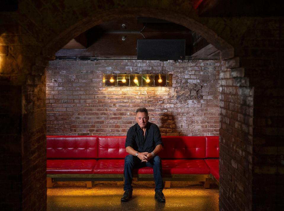 Bruce Springsteen sits down for an interview to promote his new documentary, Western Stars, in New York City, NY Friday, September 27, 2019.