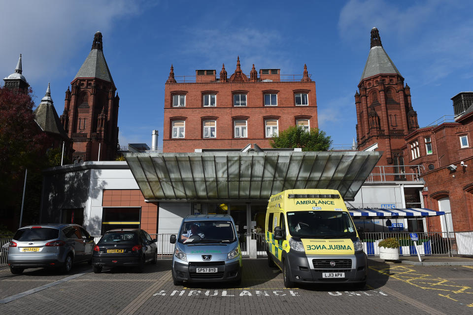 Birmingham Children's Hospital which was visited today by the Health Secretary Jeremy Hunt.