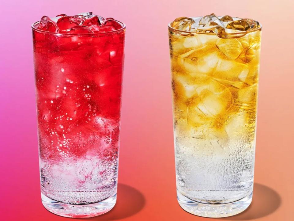 A promotional image of Starbucks’ Iced Energy drinks. The drinks were announced less than two months after Panera Bread announced it would discontinue its Charged Lemonade energy drink following several wrongful death and injury lawsuits tied to the beverage (Starbucks)