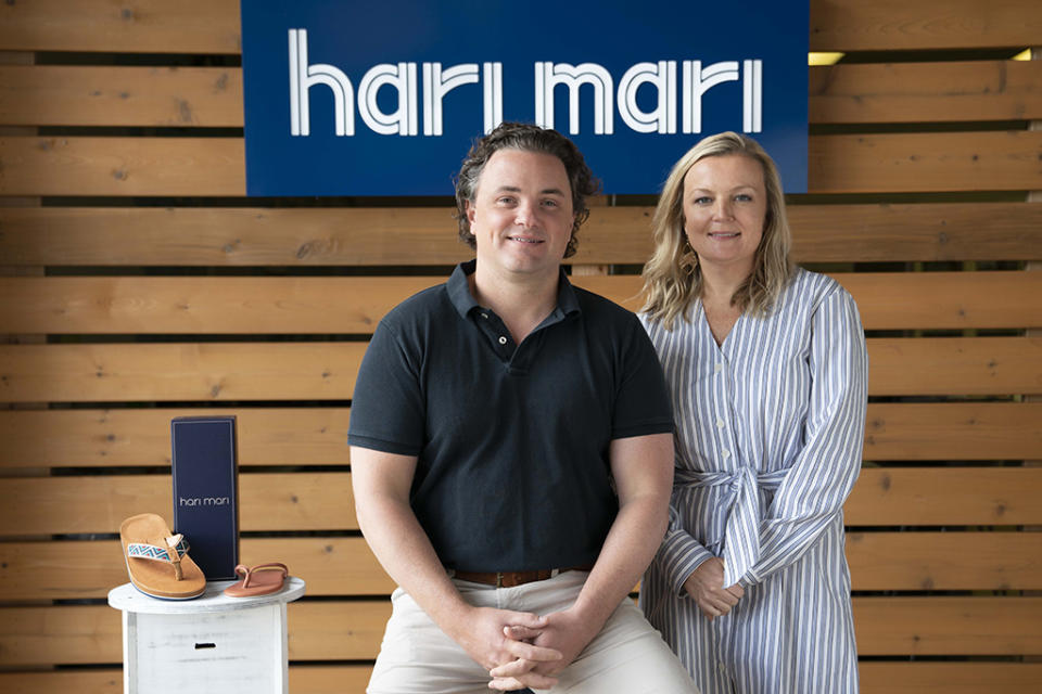 Hari Mari founders Jeremy and Lila Stewart.