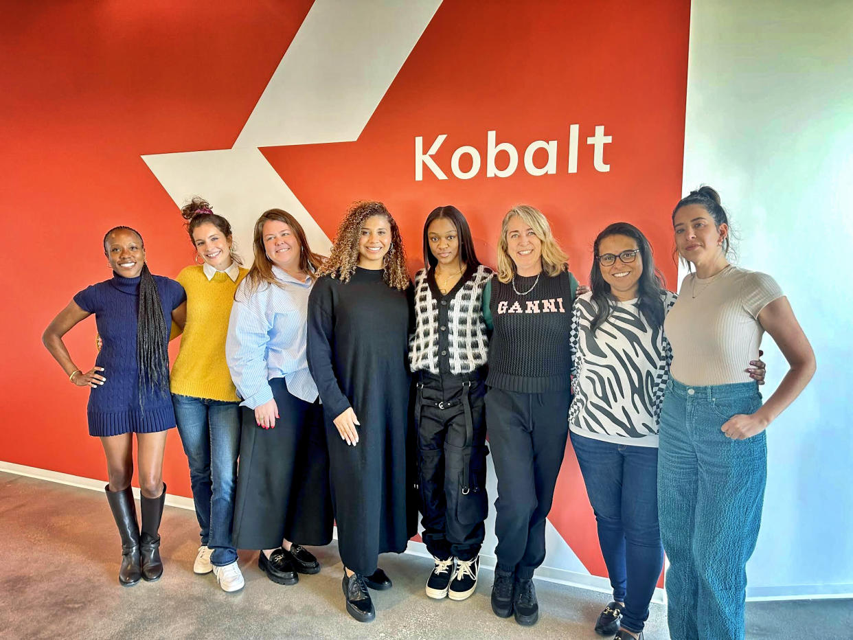 Lindsey Lanier, Kate Loesch, Jamie Kinelski, Genevieve Jackson Huguely, Mocha, Jeannette Perez, Amanda Tufeld of Kobalt.