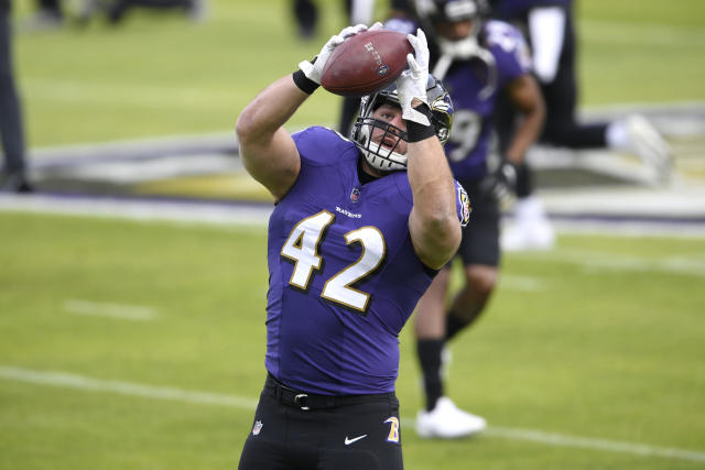 Ravens re-sign FB Patrick Ricard to three-year deal