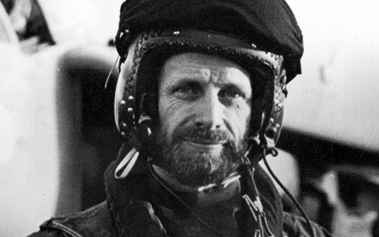 Sharkey Ward: the citation for his DSC read that he 'distinguished himself in action, both as an inspiring and dynamic CO and as an outstandingly successful Sea Harrier pilot'