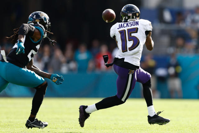 Ravens HC John Harbaugh discusses play of WR DeSean Jackson in