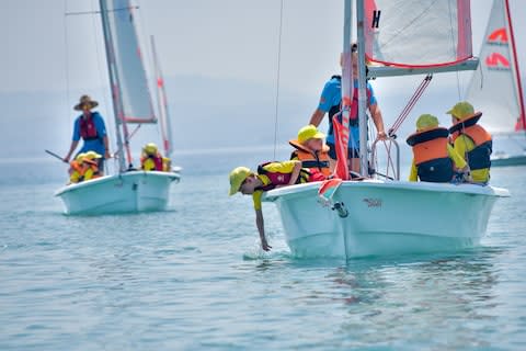 Sailing in Murcia