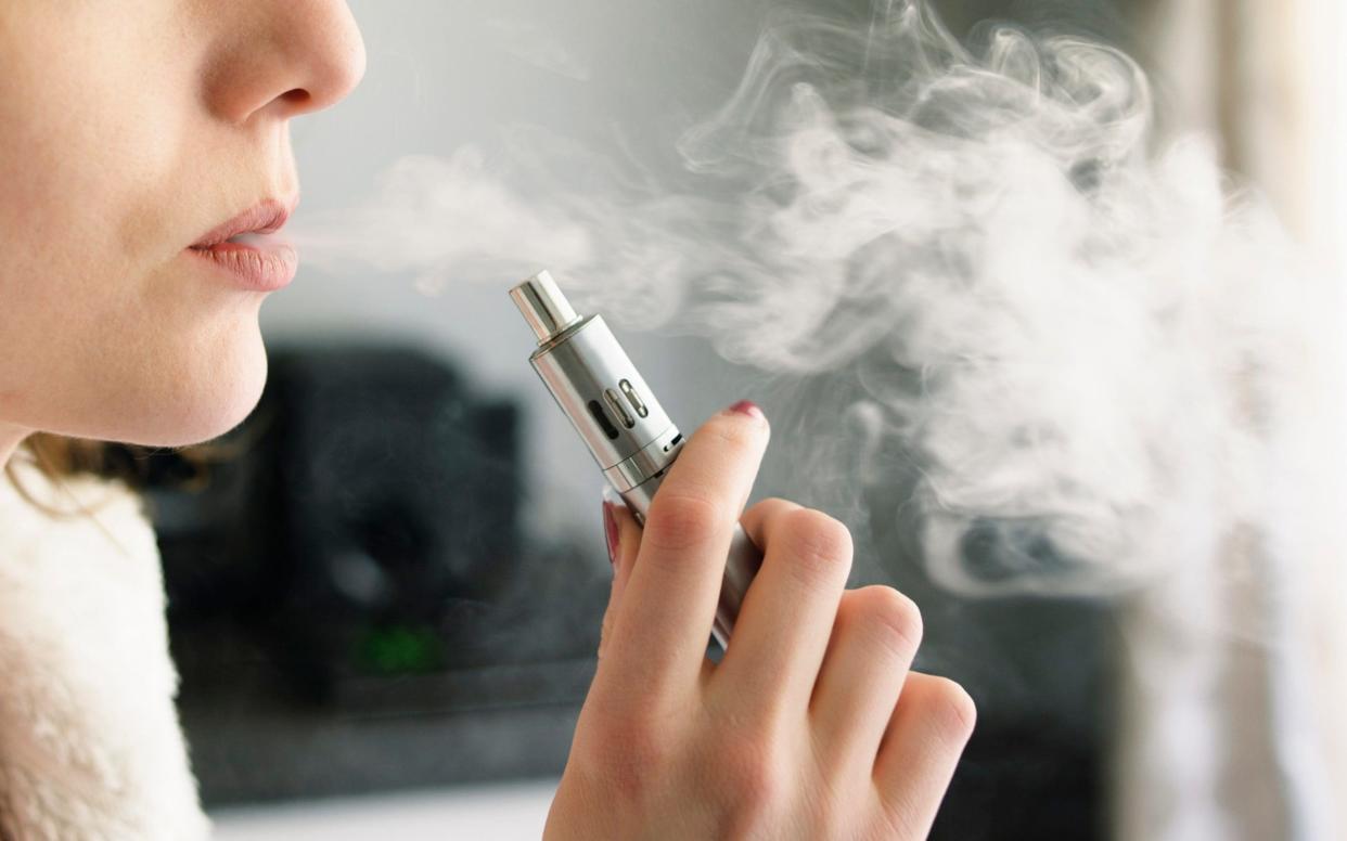 Adverts for e-cigarettes are not allowed to feature people under 25 - Getty Images Contributor