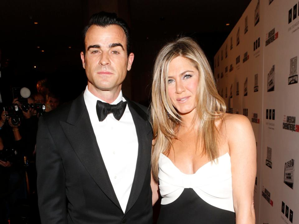 Justin Theroux and Jennifer Aniston