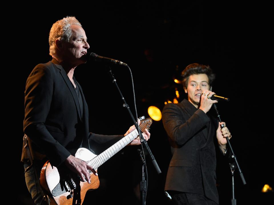 harry styles and Lindsey Buckingham