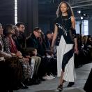 Fashion collection from Proenza Schouler is modeled during Fashion Week on, Monday, Feb. 13, 2017, in New York. (AP Photo/Bebeto Matthews)