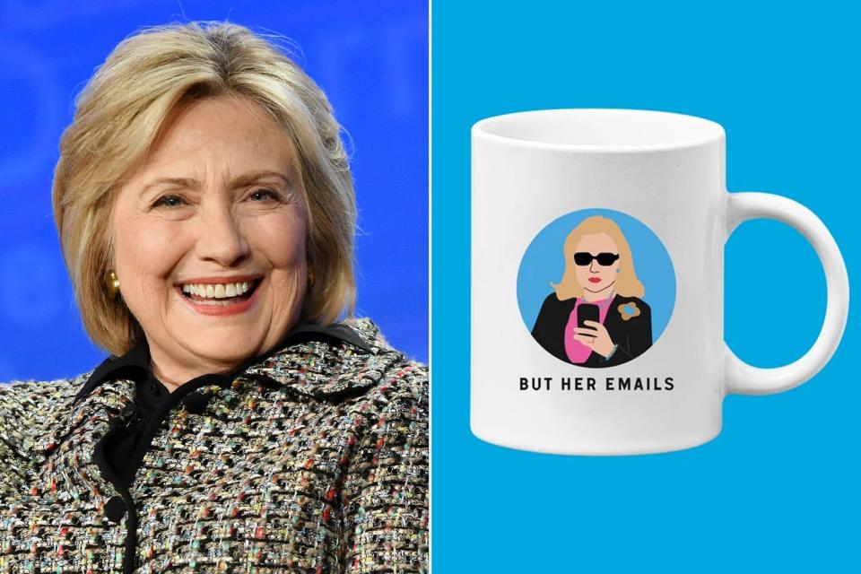Hillary Clinton; But Her Emails Ceramic Mug