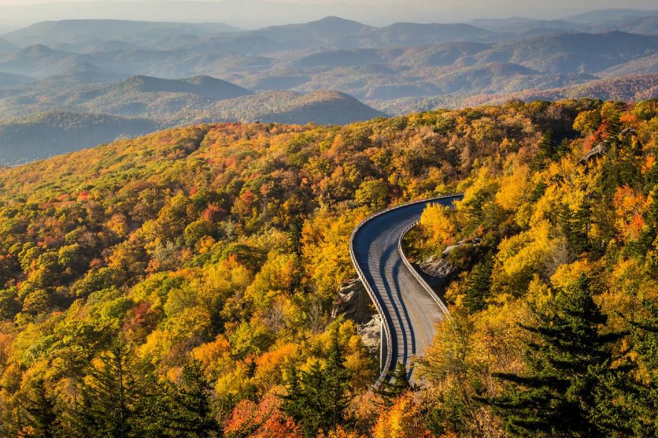 best scenic drives blue ridge parkway