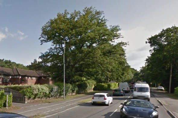 Ringwood road, where residents want the speed limit lowered.