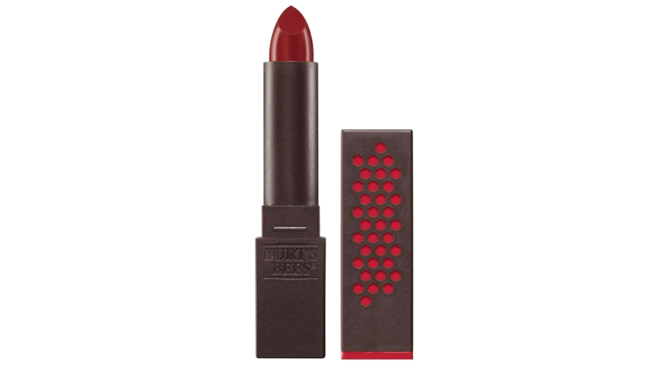 Burt’s Bees 100% Natural Moisturizing Lipstick in Scarlet Soaked: $9.79