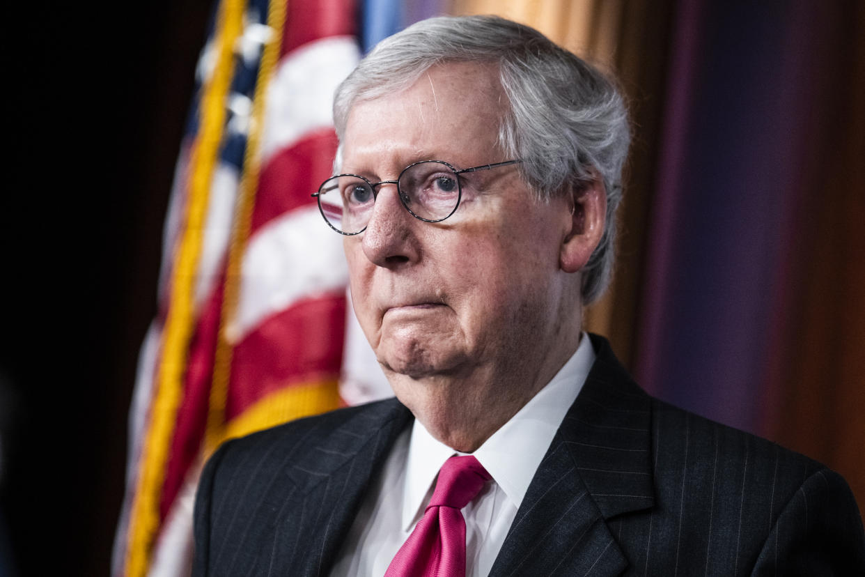 Senate Minority Leader Mitch McConnell. (Tom Williams)