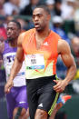 Despite being beset by injuries recently, Tyson Gay took second in the 100 meters at U.S. trials to secure a spot for London. He's had two surgeries and went 12 months without a competitive race; Gay said he wasn't even able to jog until March. (Andy Lyons/Getty Images)