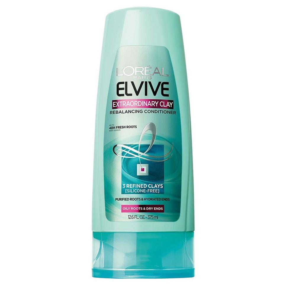 8) L'Oréal Paris Elvive Extraordinary Clay Rebalancing Conditioner