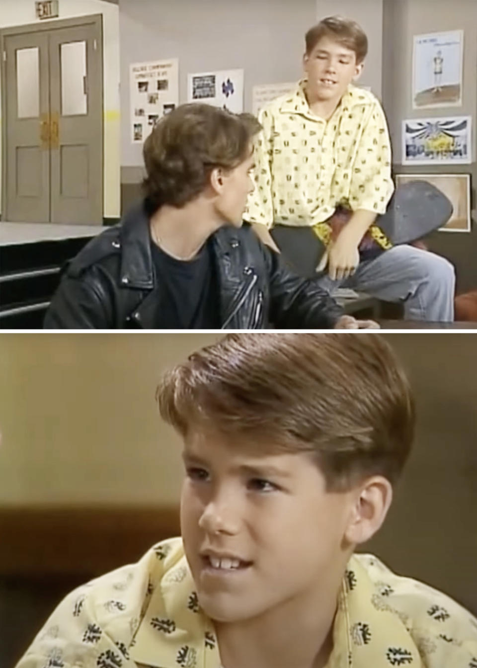 A young Ryan Reynolds in a scene from "Fifteen"