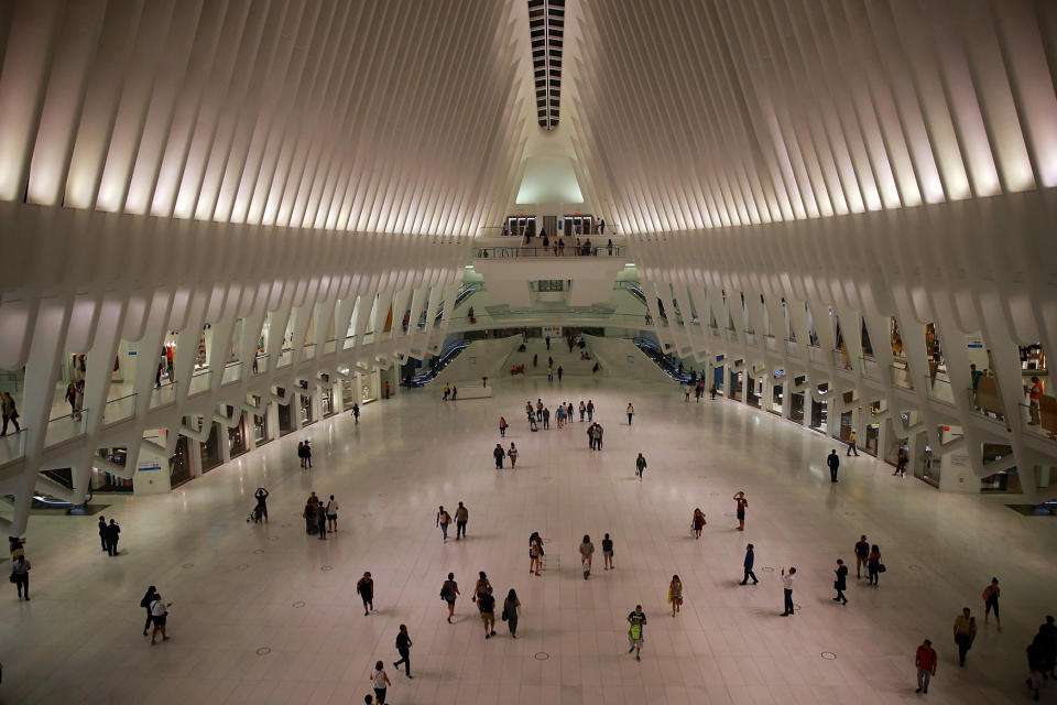 Oculus mall at World Trade Center