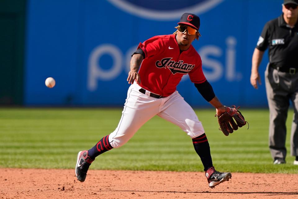 Cleveland third baseman Jose Ramirez put up another MVP-caliber season in 2021 and will draw trade interest in the offseason. He's also Cleveland's most valuable player and it will take a colossal offer for him to be traded. [Tony Dejak/Associated Press]