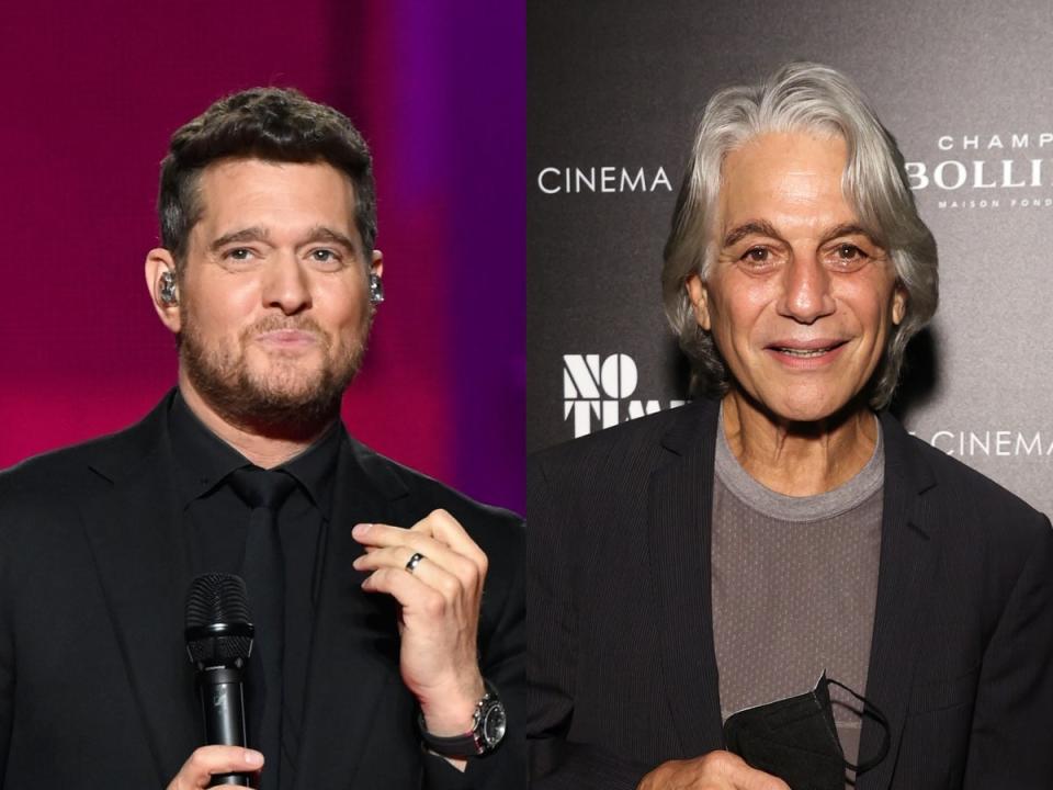 Michael Buble and Tony Danza (Getty)