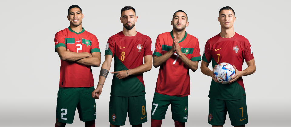 Portugal fights Morocco to enter the semi-finals