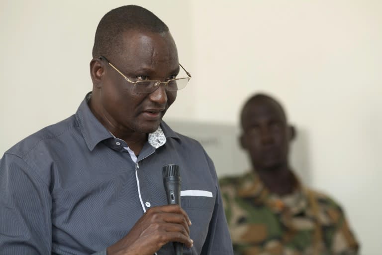 South Sudan's Taban Deng Gai, pictured in 2014, has been backed by some senior members of the SPLM/A (IO) to act as vice president in the absence of Riek Machar