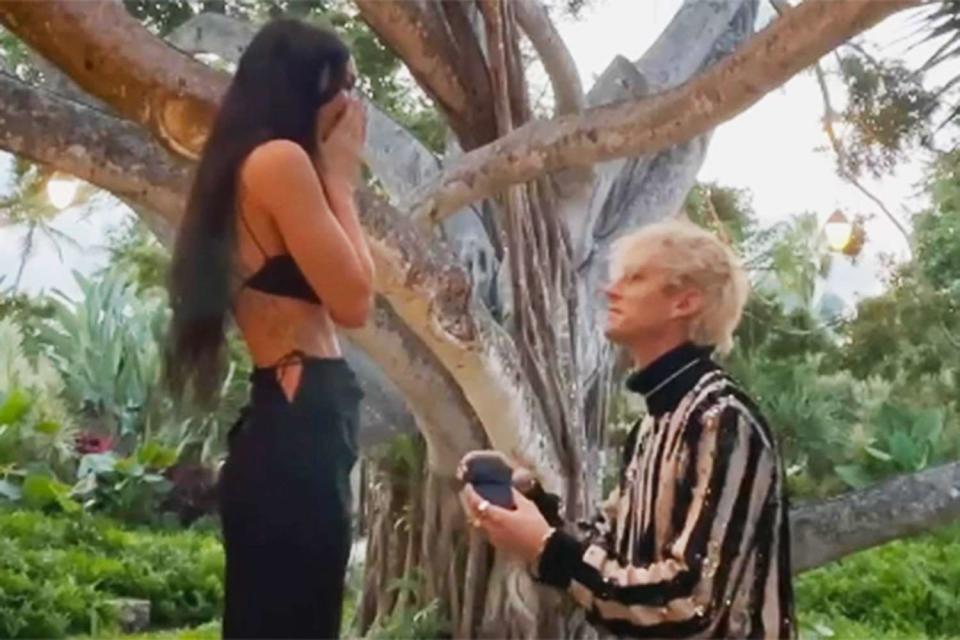 megan fox, machine gun kelly